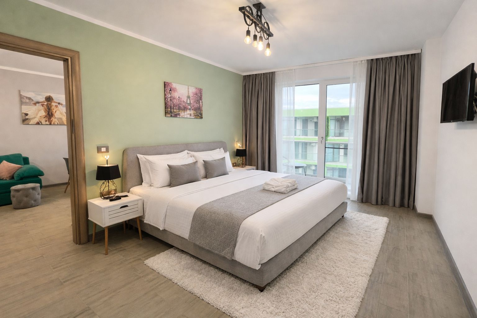 Apartament modern 2 camere in Alezzi Beach Resort Fitness & Spa - Poză 6