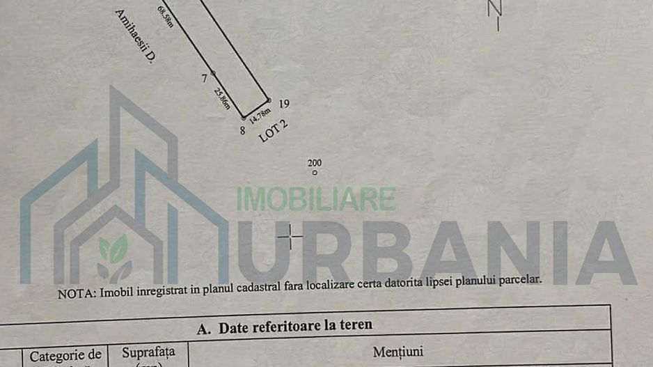 Teren intravilan de 2250 mp în satul Osoi, Comuna Comarna, Iași – ideal pentru construcție sau investiție - Poză 6