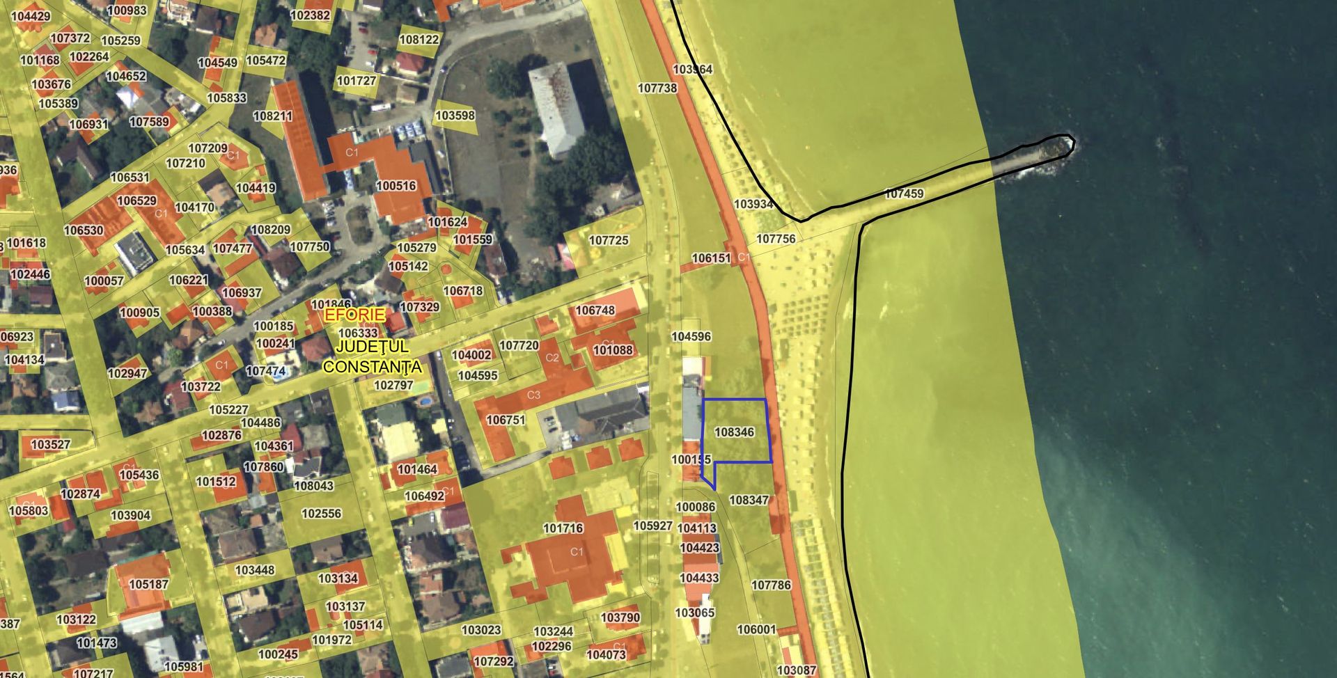 🌊 Teren de vânzare Eforie Sud – 1200 mp cu deschidere la MARE - Poză 6