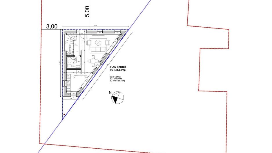Teren Intravilan 533 mp, Brașov – Bartolomeu, acces stradă asfaltată - Schiță 21
