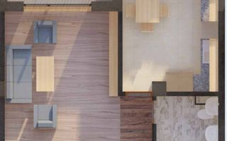 partament cu 1 cameră, bucătărie separată, baie și balcon – bloc nou cu lift - Poză 5