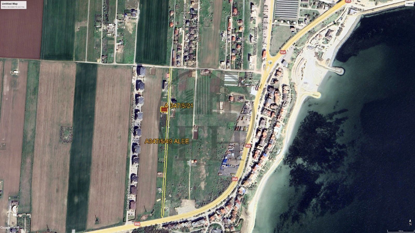 SOLD/VANDUT-Teren intravilan de vânzare Agigea, Constanța - Poză 2