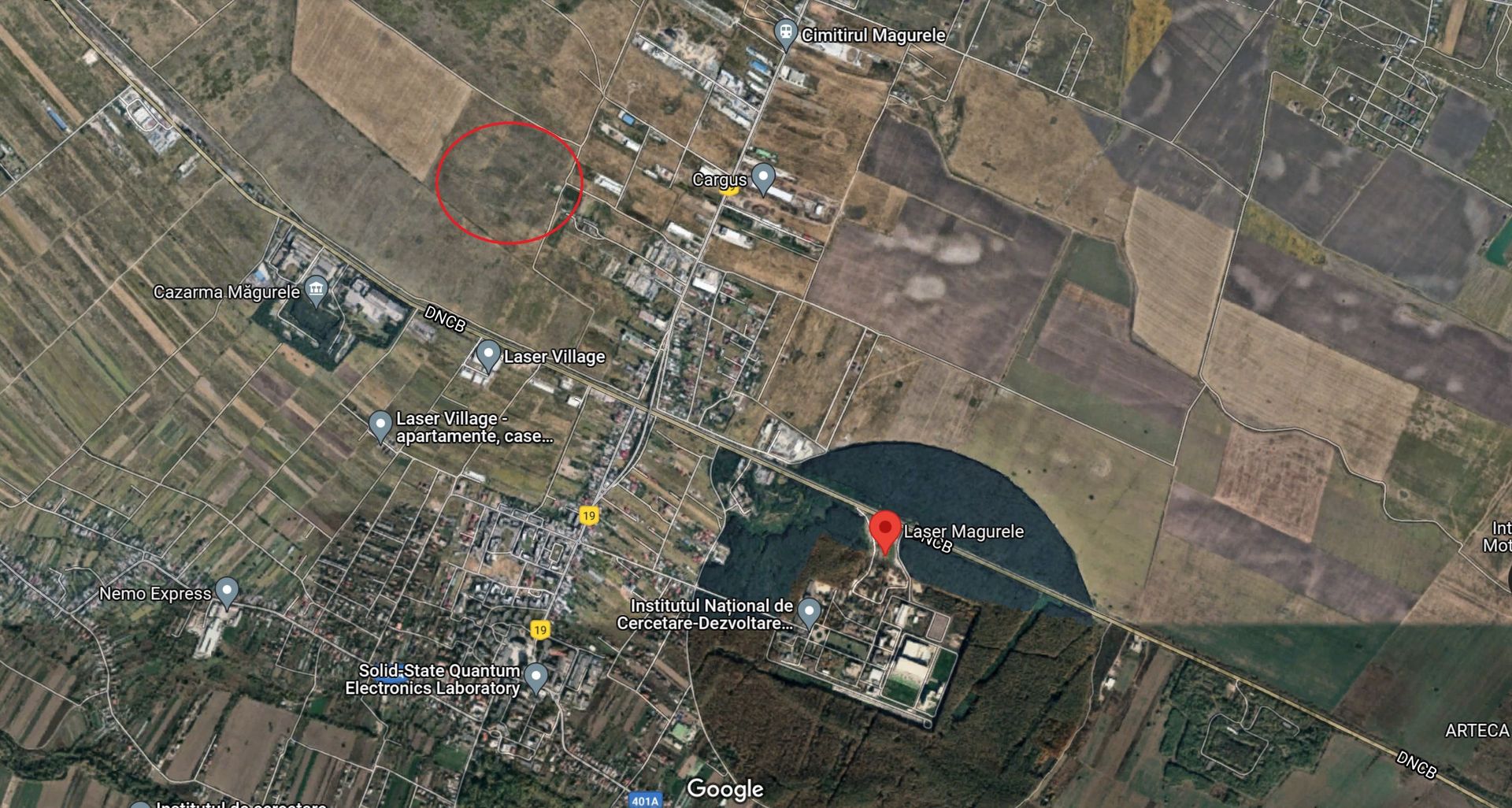 DNCB Magurele teren 1000 mp zona strada Fermei Atomistilor - Poză 2