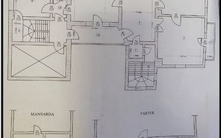 Proprietate in vila, etaj, partial renovat - Pasajul Unirii - 154 mp - Poză 31