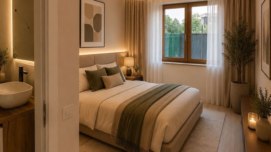 NOU!!! 3 camere premium, 90 mp și 2 băi | Bloc boutique- 0% comision - Poză 7