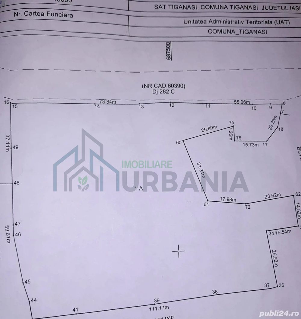 # intravilan în Țigănași la strada principală - Poză 8