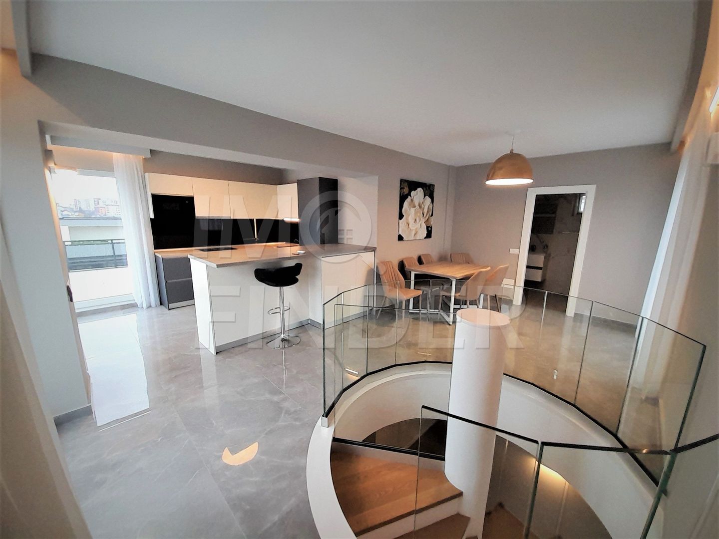 Penthouse Buna Ziua, 150 mp utili  + 200  mp terasa, SMART HOME - Poză 3