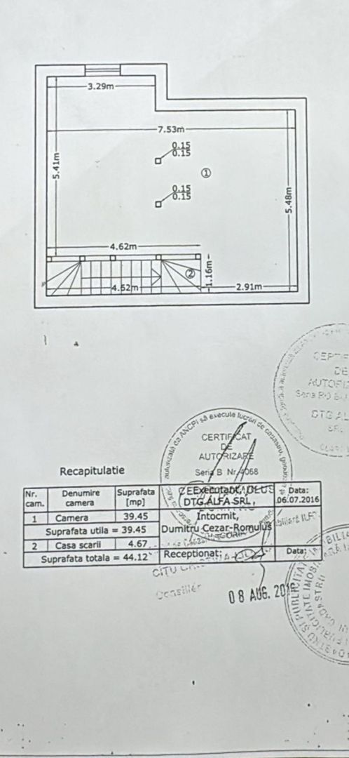 Popesti-Leordeni central vila individuala 130m utili curte 200 mp - Schiță 23