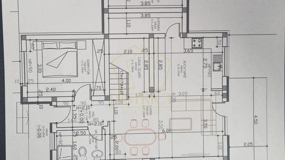 Duplex cu 4 camere | Despărțit prin camera tehnica | Mosnita Noua - Poză 2