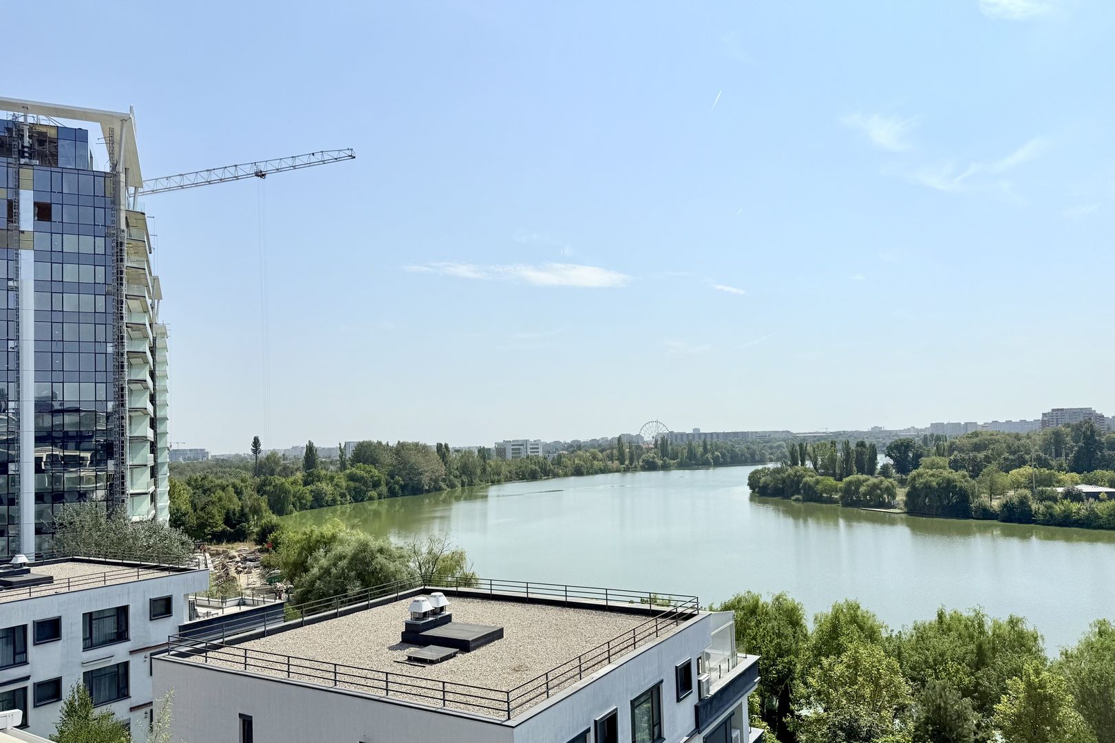 Penthouse spectaculos, zona Barbu Văcărescu, cu vedere la lacul Tei - Poză 22