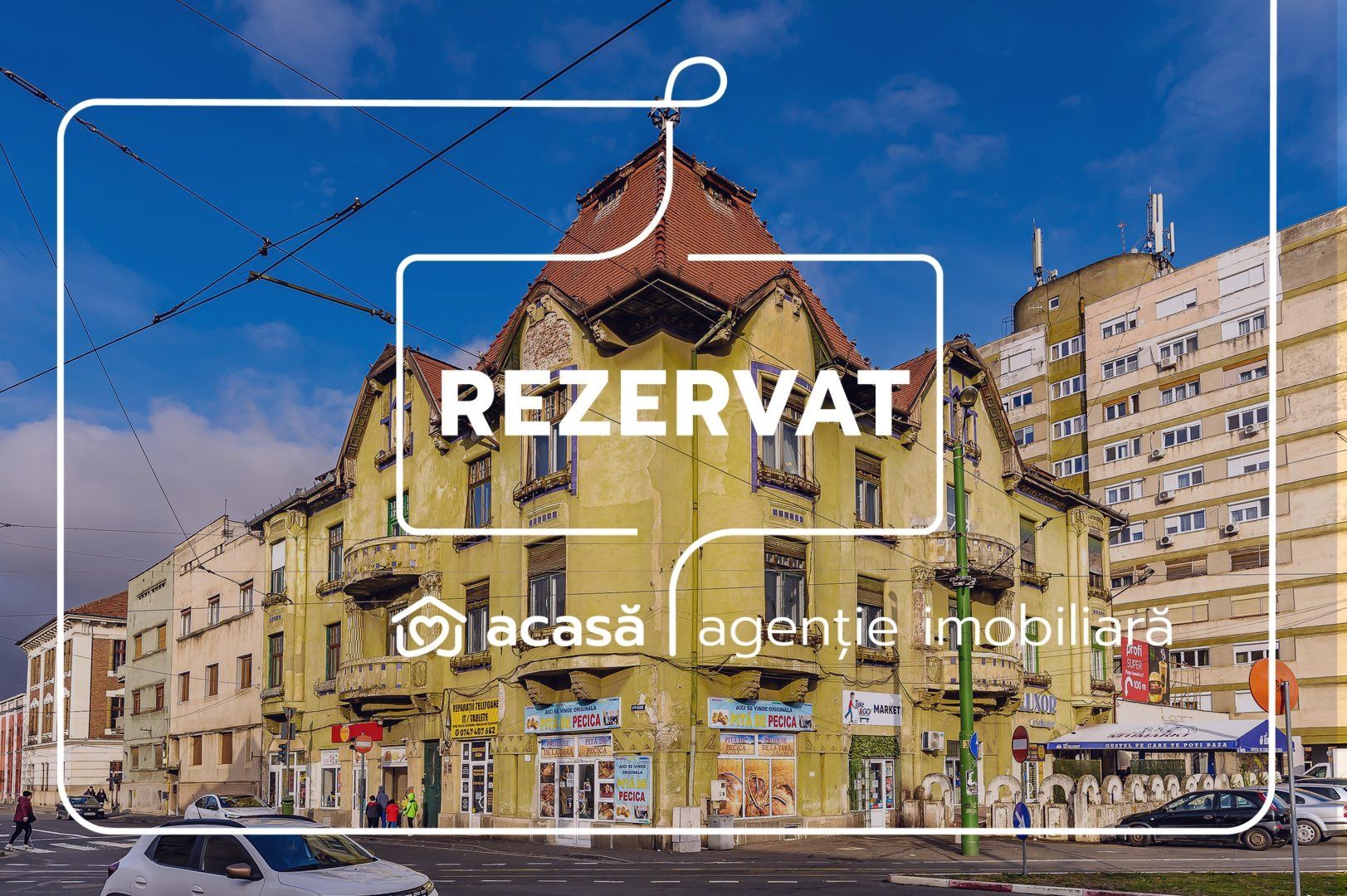REZERVAT! Apartament 4 camere, etaj 1, în Palatul Steiner, Arad - Poză 1