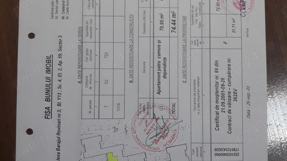 Vand apt 4 camere -114 mii   sect 3, Titan Barajul rovinari, - Poză 7