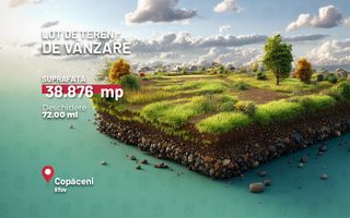 Teren intravilan 38.876 mp, Deschidere 72 ml, Copaceni, Vidra - Poză 2