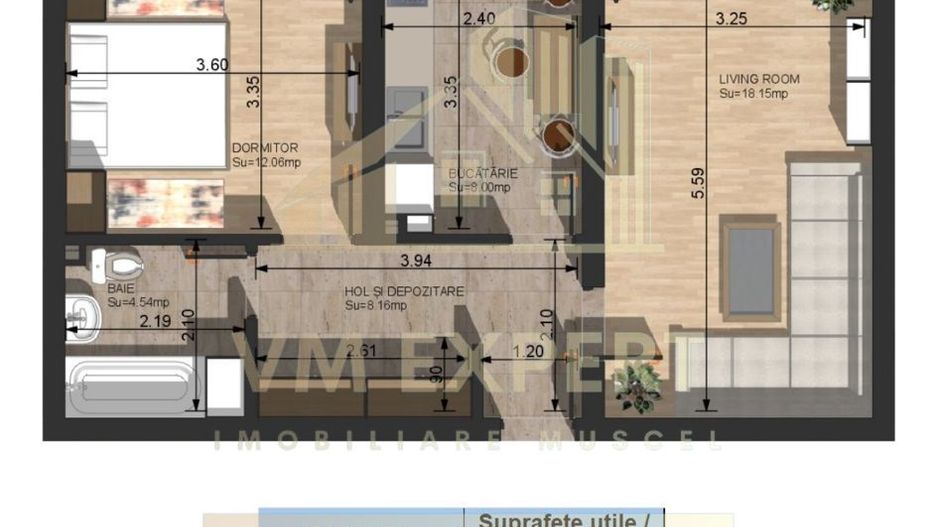 APARTAMENTE NOI IN CAMPULUNG (PROIECT IMOBILIAR 2025) - Poză 7
