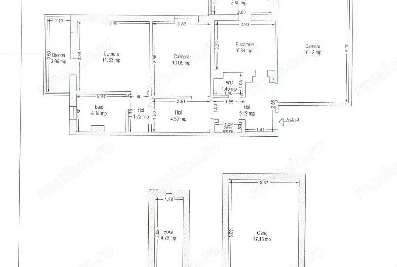 Girocului-Lidia | 3 Camere | Etaj intermediar | Garaj + Boxa | Centrala proprie - Poză 9