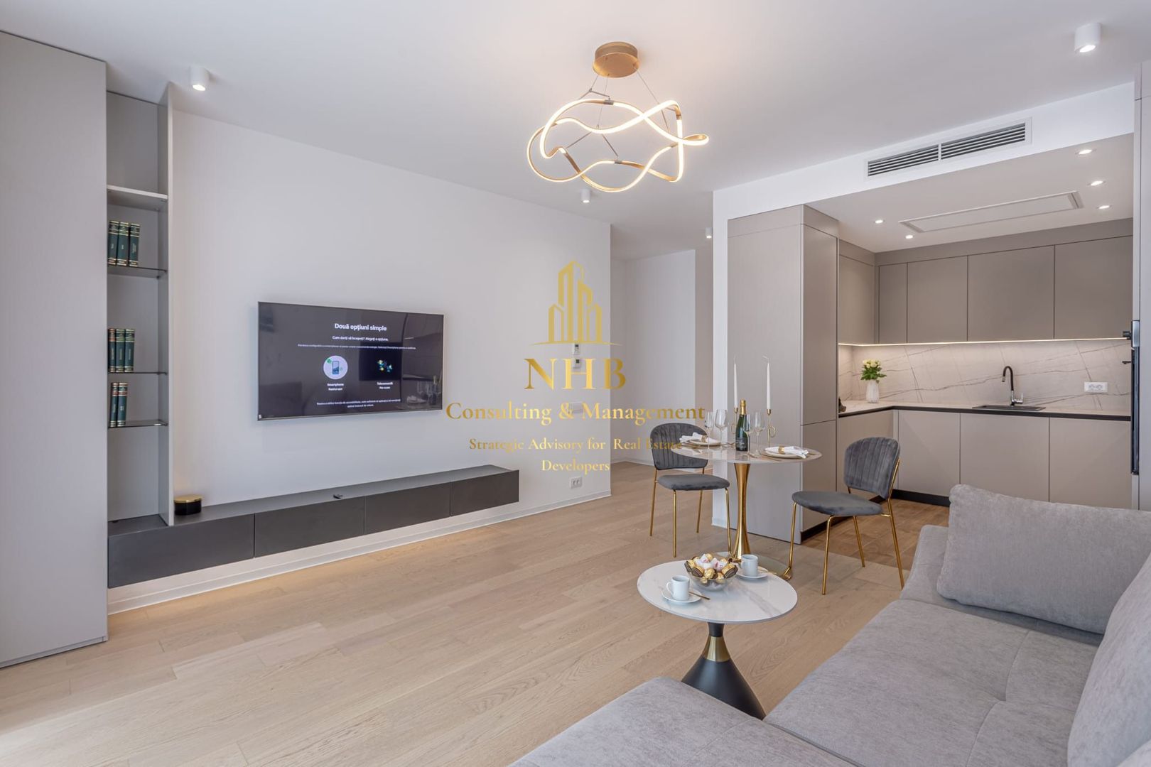 Apartament 2 camere  Nou cu Vedere la Lac – One Lake Club, Etaj 6 | Terasă 10 mp - Poză 19