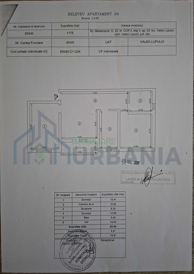 Apartament 3 Camere Decomandat | Valea Lupului (Str. Mesteacăniș) | Parcare Inclusă - Poză 8