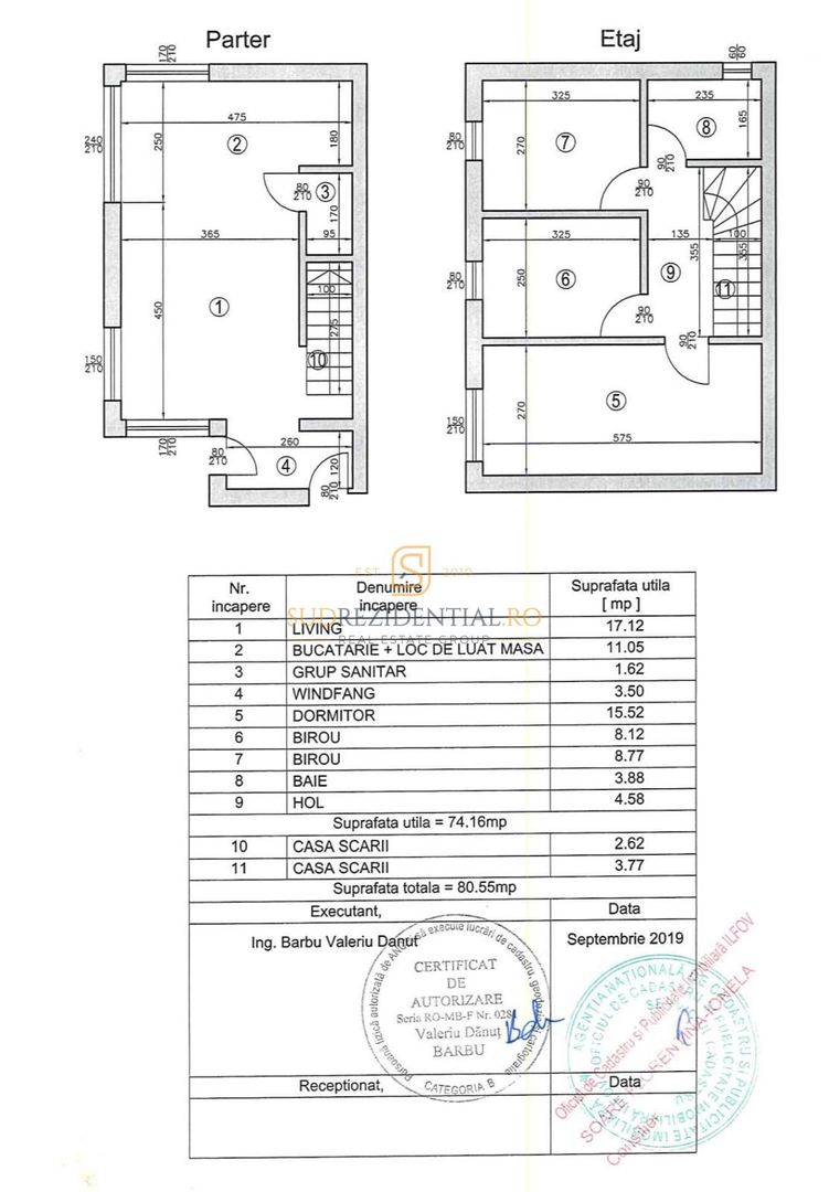 Vila tip duplex, P+1, Com.Berceni, Str. Oituz, mobilata si utilata - Schiță 13