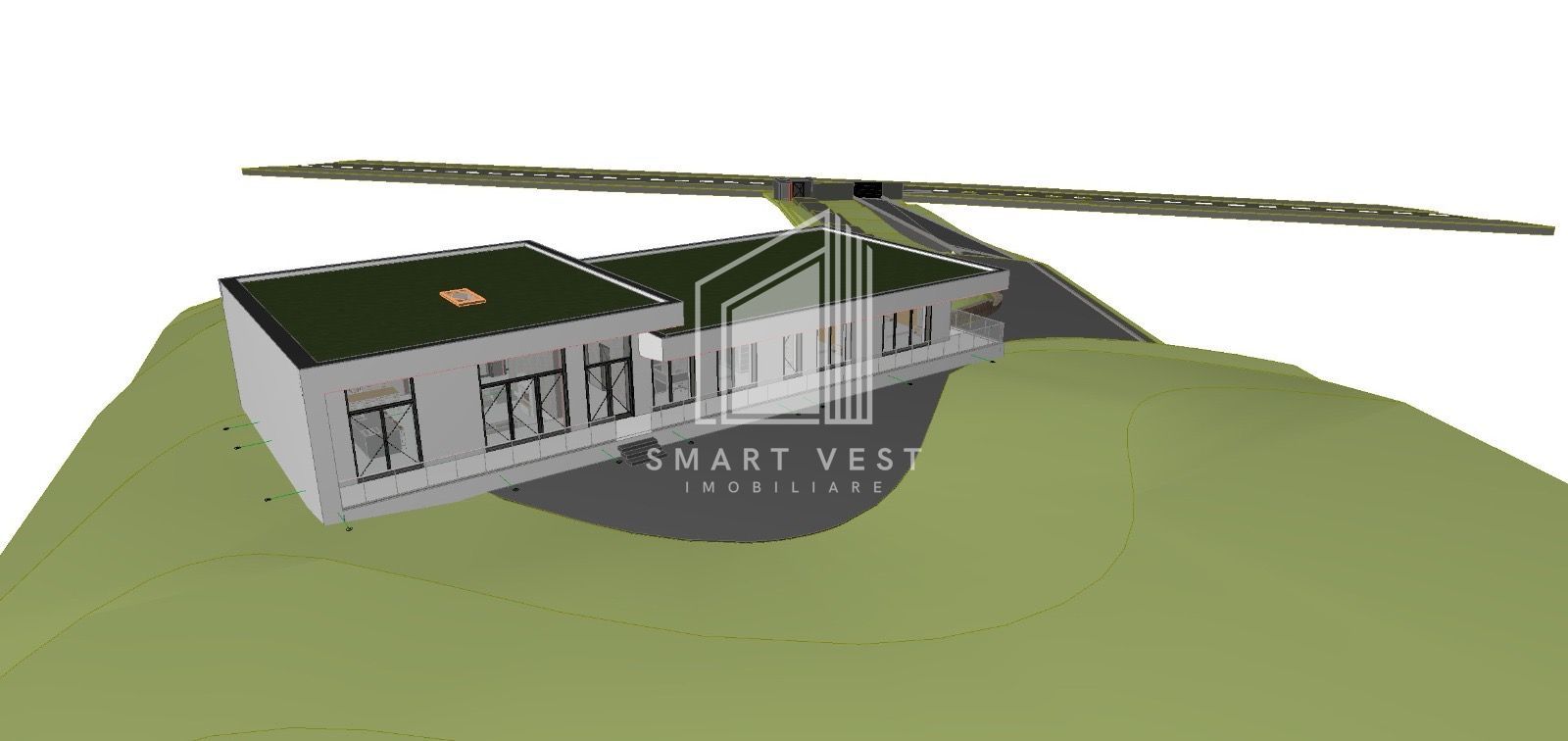 Teren de vanzare cu proiect de casa si piscina - Poză 9