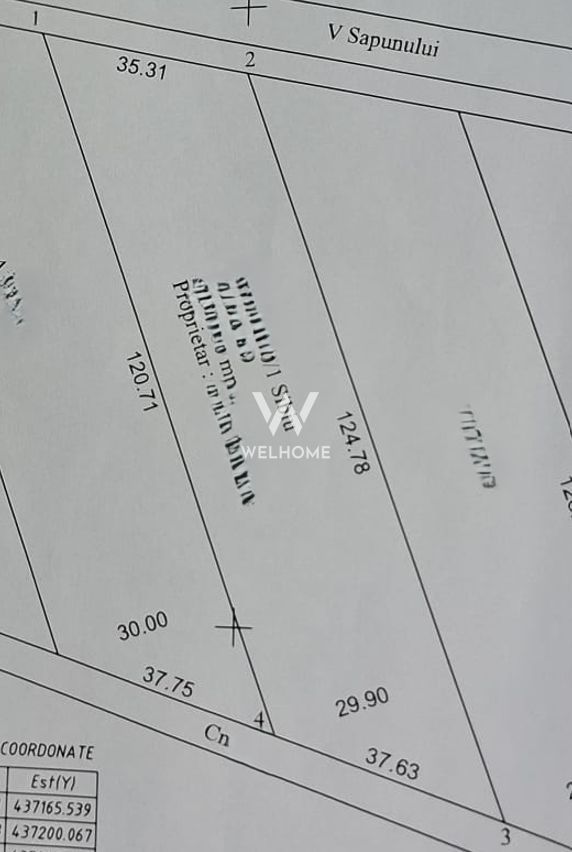 Teren intravilan Sibiu, zona Henry Coanda - Schiță 1