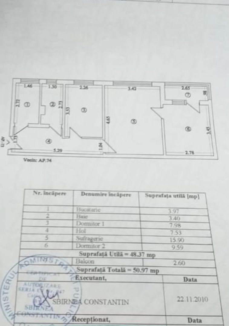 Apartament 3 camere, zona Tic Tac -  Gaze - Ocazie unica - Poză 8