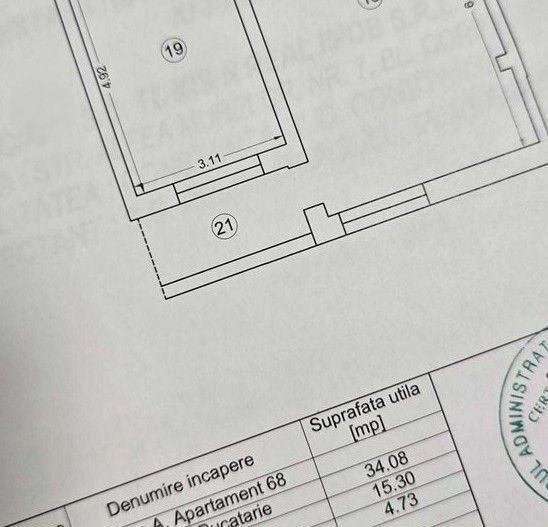 Apartament 2 camere open space, Euromaterna, Constanța - Poză 8