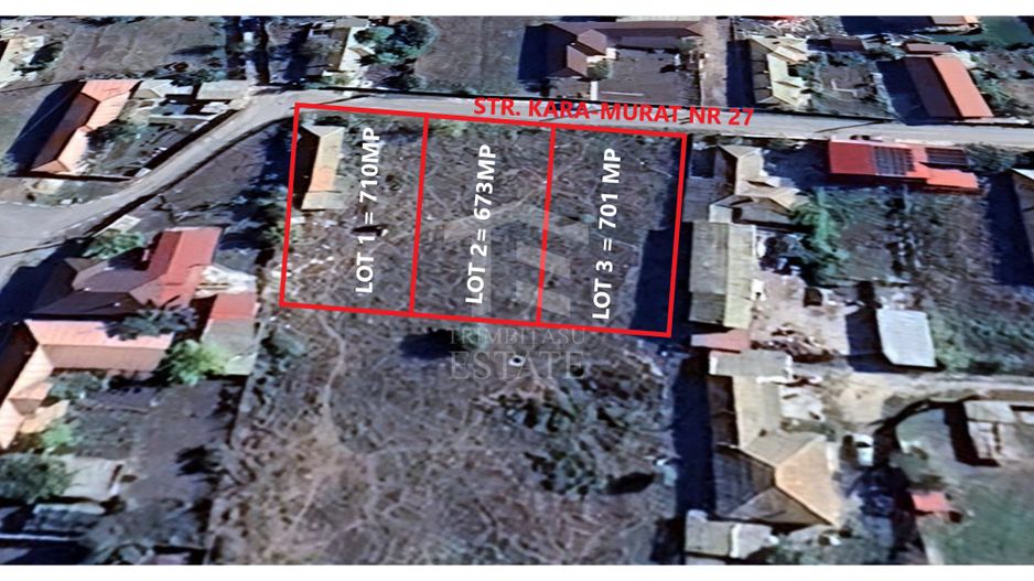 Lot Premium 701 mp – Strada Kara-Murat: Baza ideală pentru casa ta - Poză 2