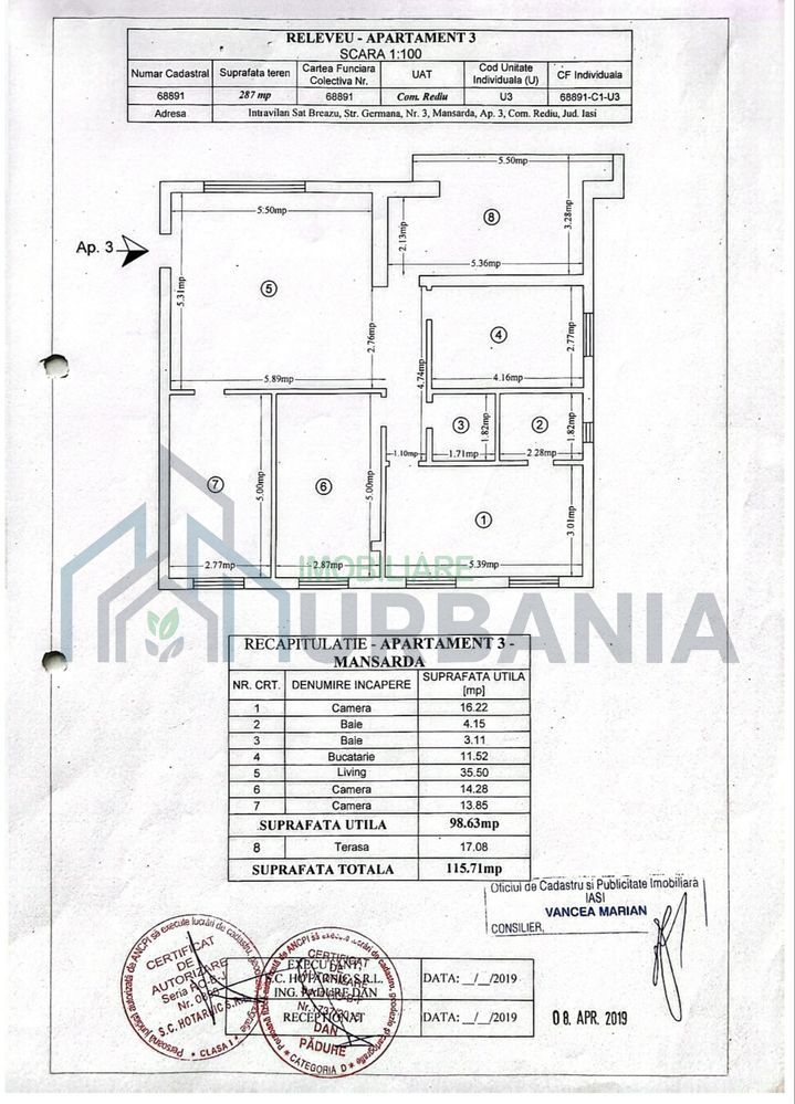 Apartament 4 camere de vanzare!! - Poză 3
