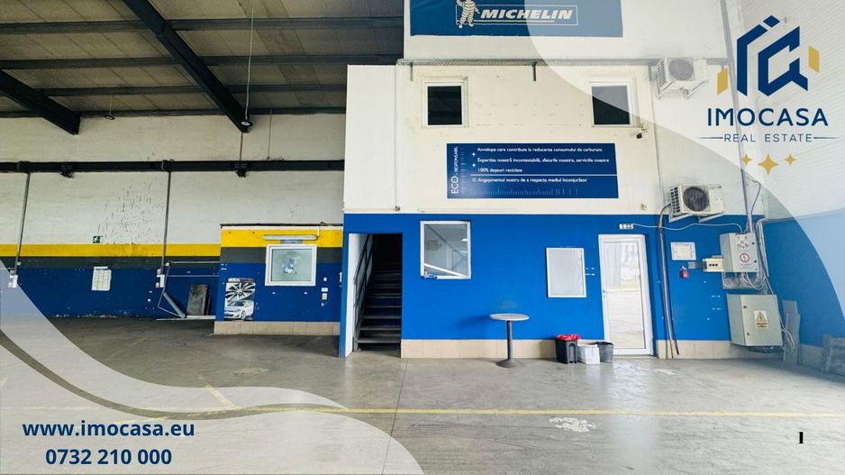 Hala de inchiriat atelier/depozit Micalaca Acces Tir 600+600 M.P. - Poză 4