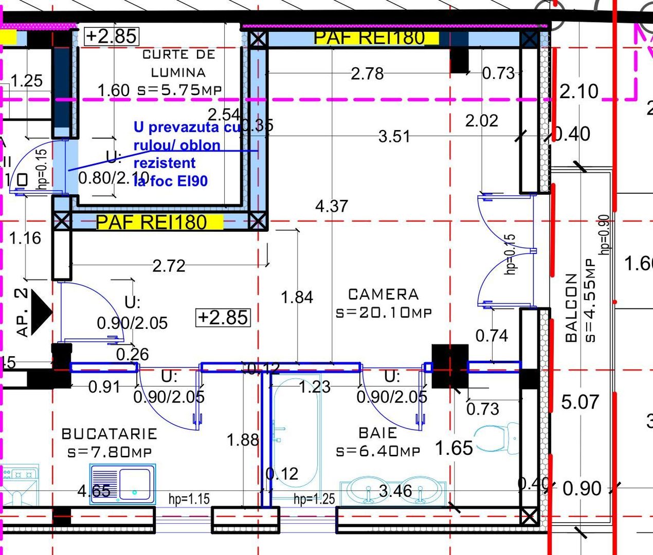 Garsoniera noua de vanzare la 5 minute de metrou laminorului - Poză 18