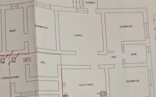 Curte proprie in CF. Mobilat si utilat . 96mp suprafata utila - Schiță 21