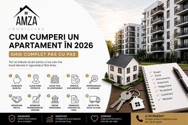 Cum cumperi un apartament în 2026 – Ghid complet pas cu pas