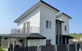 Casa individuală modernă, Miroslava, P+1, 120 mp utili, 500 mp teren, complet mobilată și utilată - Poză 1