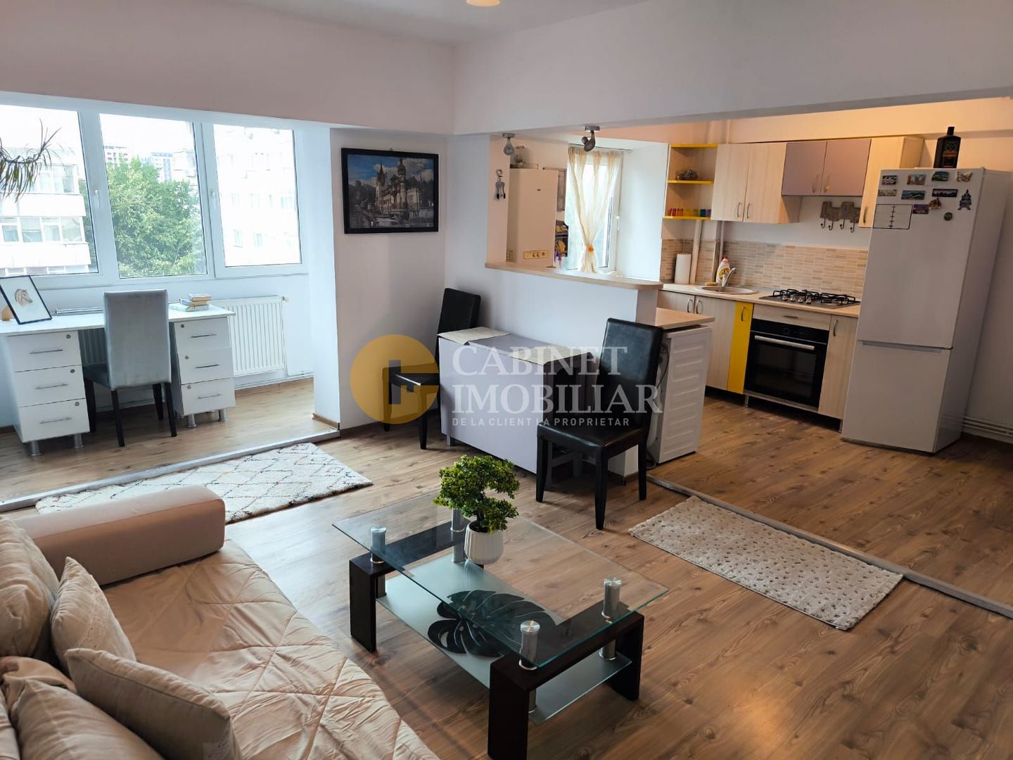 2 CAMERE DECOMANDAT--MOBILAT+UTILAT--RENOVAT--POSTA PACURARI - Poză 1