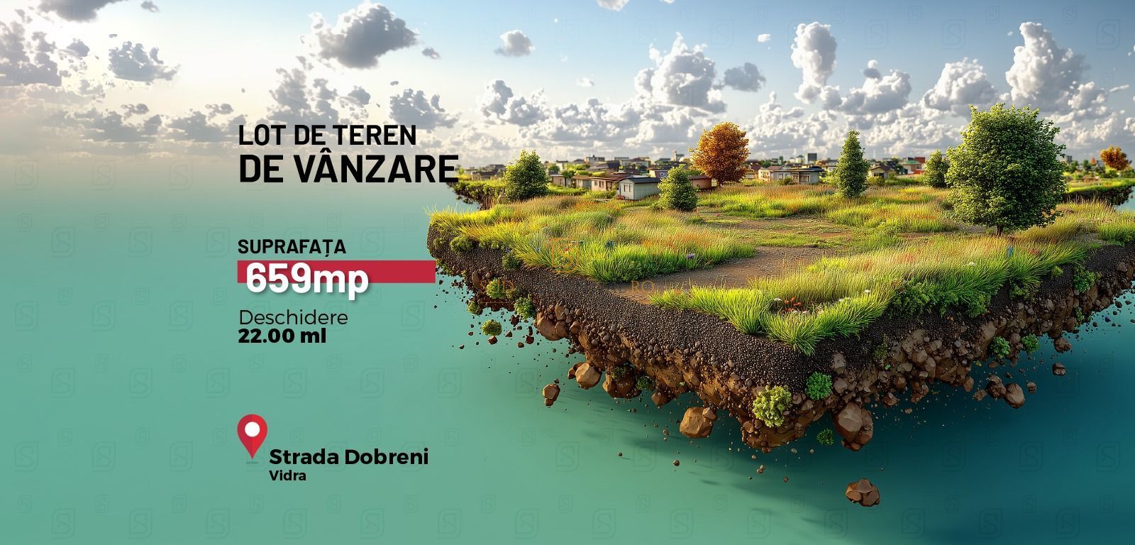 Teren 659 mp, Comuna Vidra, Jud.Ilfov, acces rapid la Bucuresti - Poză 1