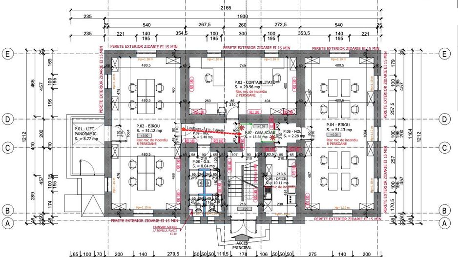 Clădire administrativă renovată integral – oportunitate investițională – Brașov - Schiță 45