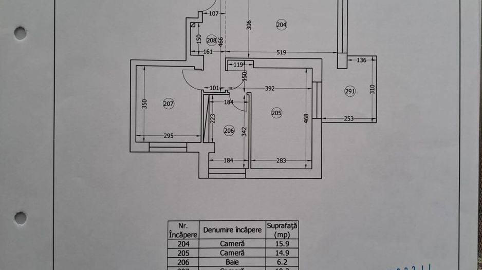 AP. 3 CAMERE ONIX PARK, LOC PARCARE, INCALZIRE PARDOSEALA, COMISION 0% - Schiță 15