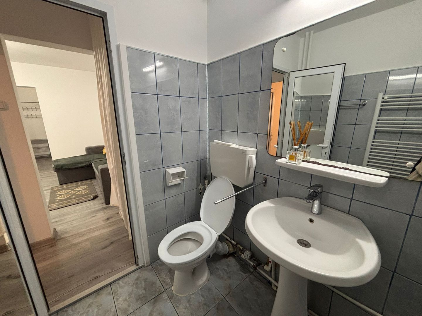 Apartament 2 camere semidecomandat – Tiglina 1, etaj 1 - Poză 6