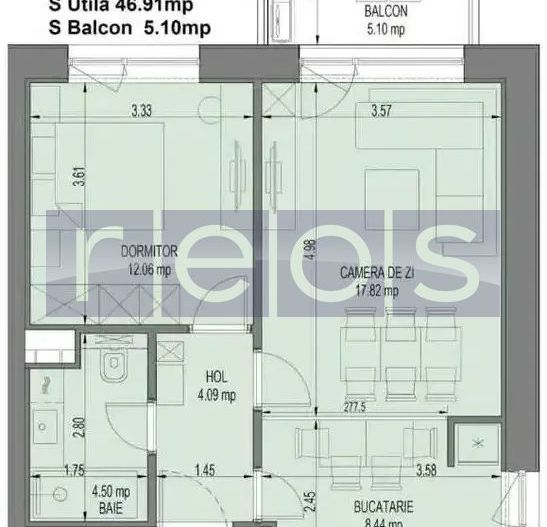 VANZARE 2 CAMERE | NUSCO | 52MP | FAZA 2 | VEDERE PARC | LOC PARCARE - Poză 2