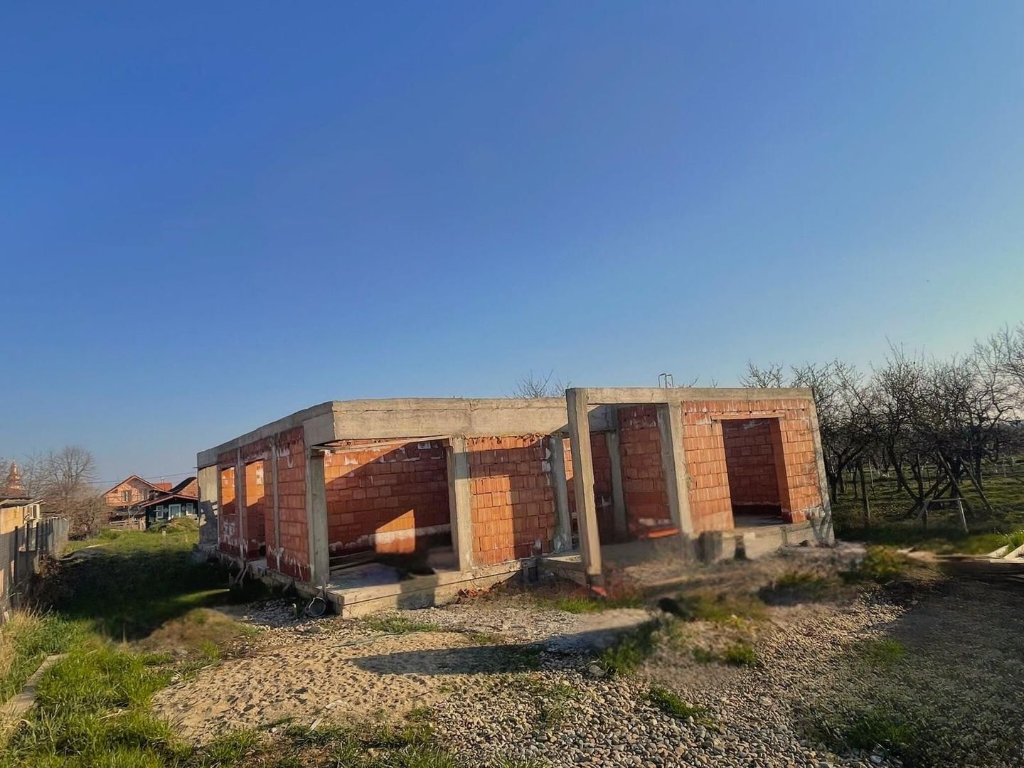 Teren 980 mp cu proiect de casă început–Chișirid, la 15 min de Oradea - Poză 7