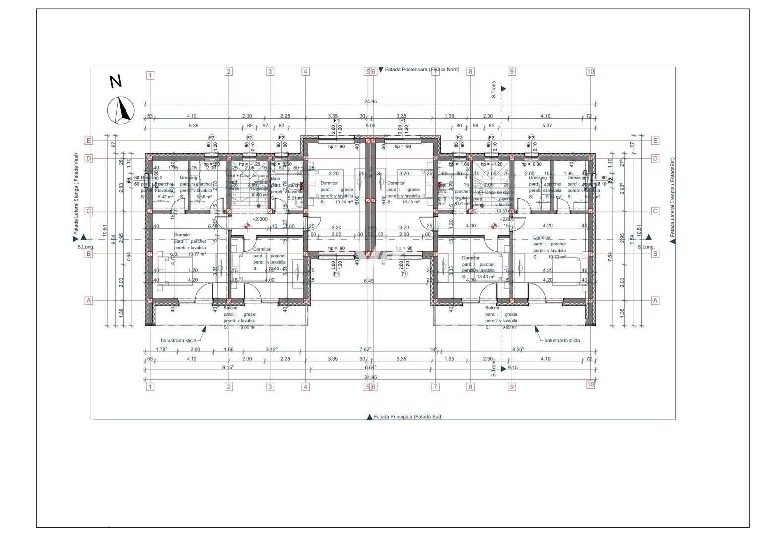 Casa duplex cu 4 camere, Selimbar, Sibiu - Schiță 29