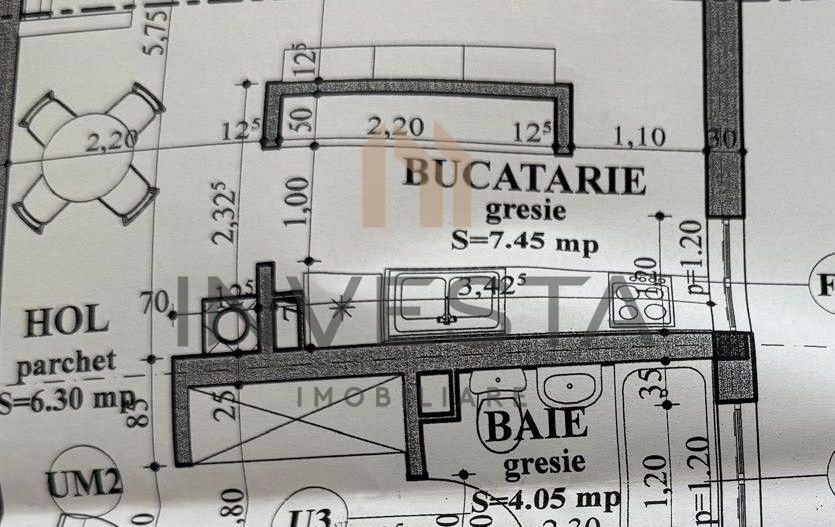 Oportunitate | Apartament de vanzare cu 2 camere | Andrei Muresanu - Schiță 7