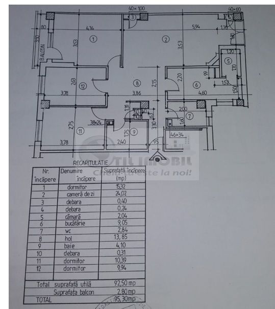 Apartament 4 camere - Hala Centrala - Poză 16