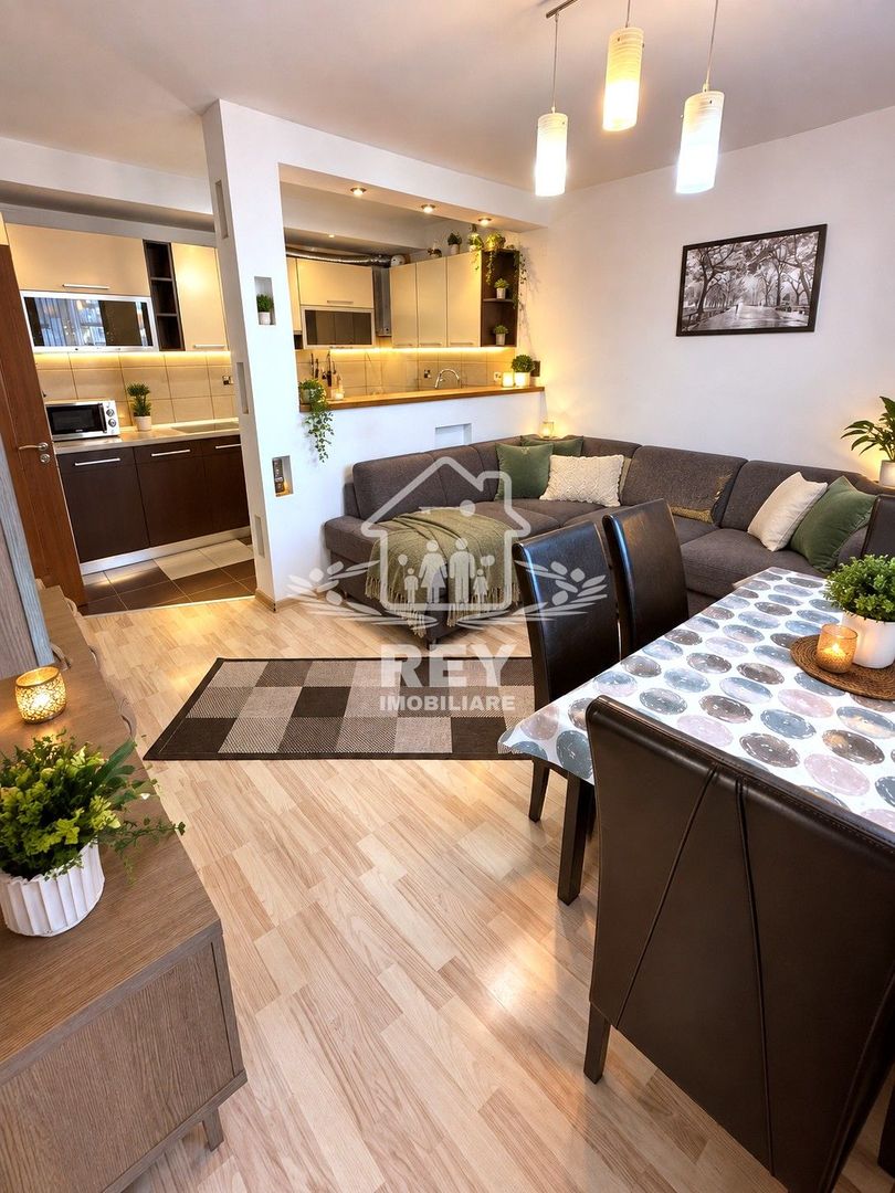 Apartament 3 camere,etaj 1/Turnisor/Sos. Alba Iulia/Curte Int - Poză 3