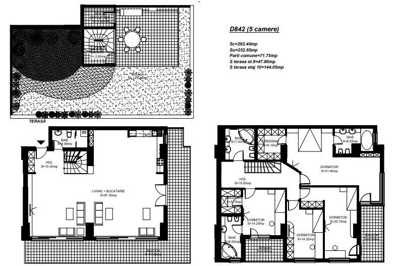 Penthouse tip duplex I View spectaculos I Zona Herastrau - Poză 3