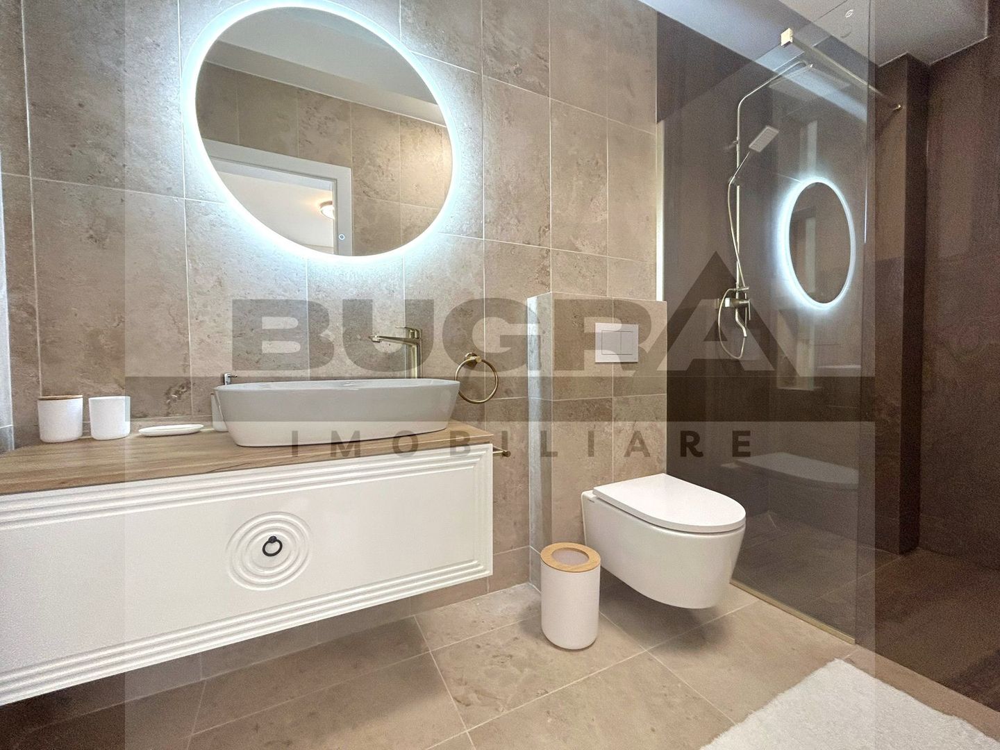 Casa exclusivista 140mp utili, prima inchiriere, 500mp teren,  Popesti - Poză 10