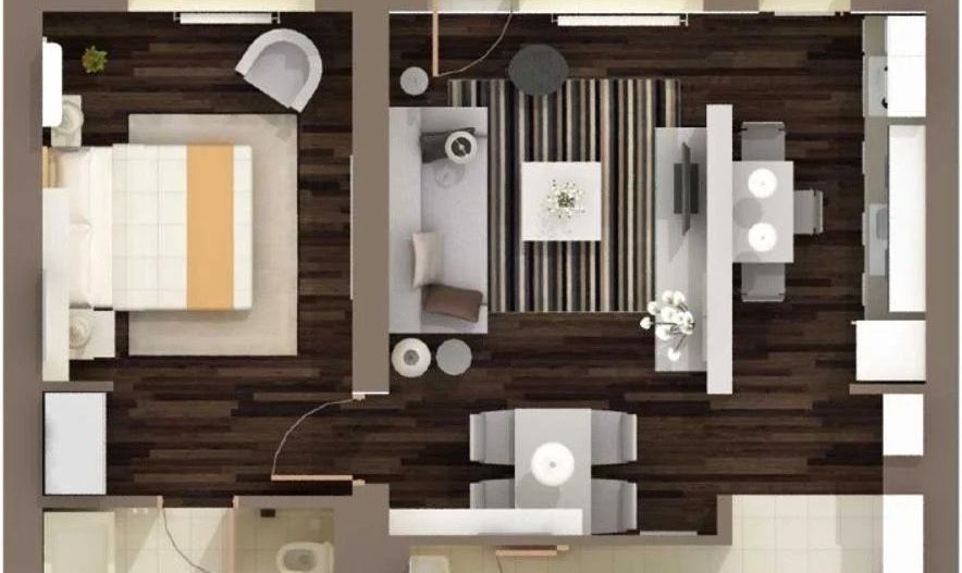 Exceptional 2-Room Apartment I 61 sqm, 2 Bathrooms I Iancu Nicolae - Poză 7