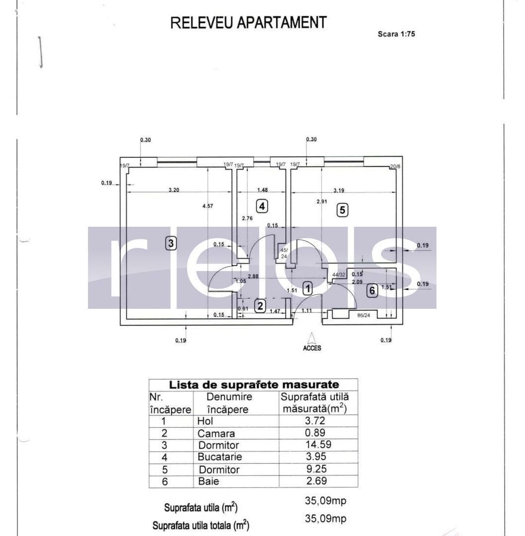 VANZARE APARTAMENT 2 CAMERE | VICTORIEI | MOBILAT SI UTILAT - Poză 9