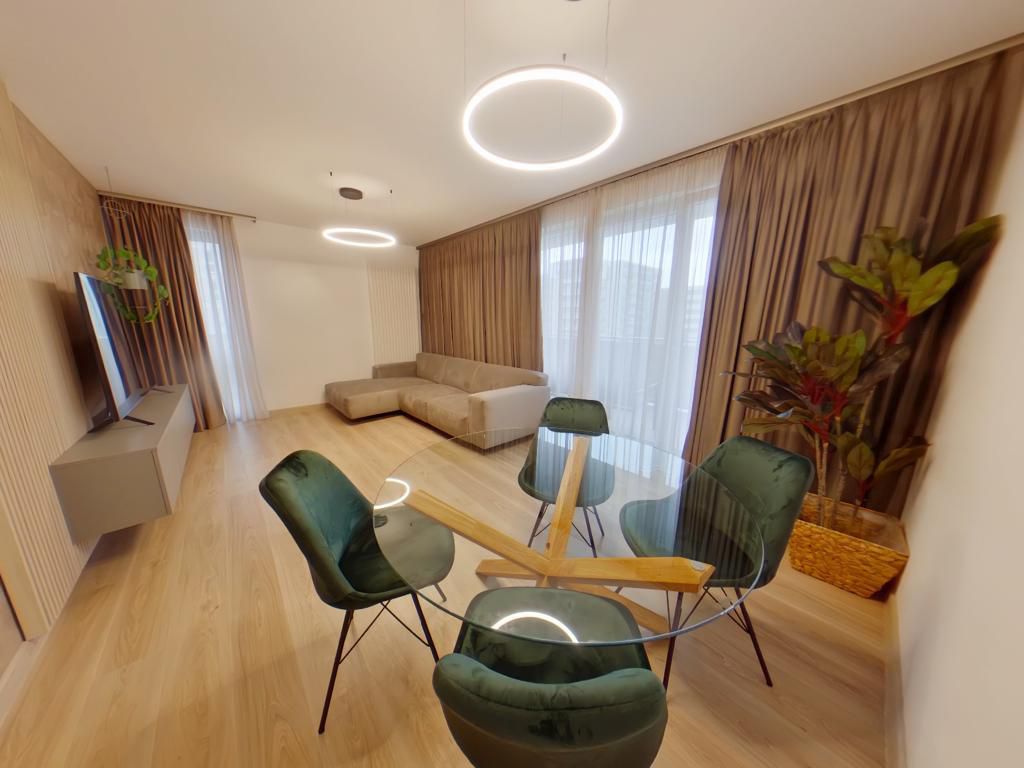 Inchiriem apartament 3 camere mobilat utilat lux cu parcare subterana - Poză 3