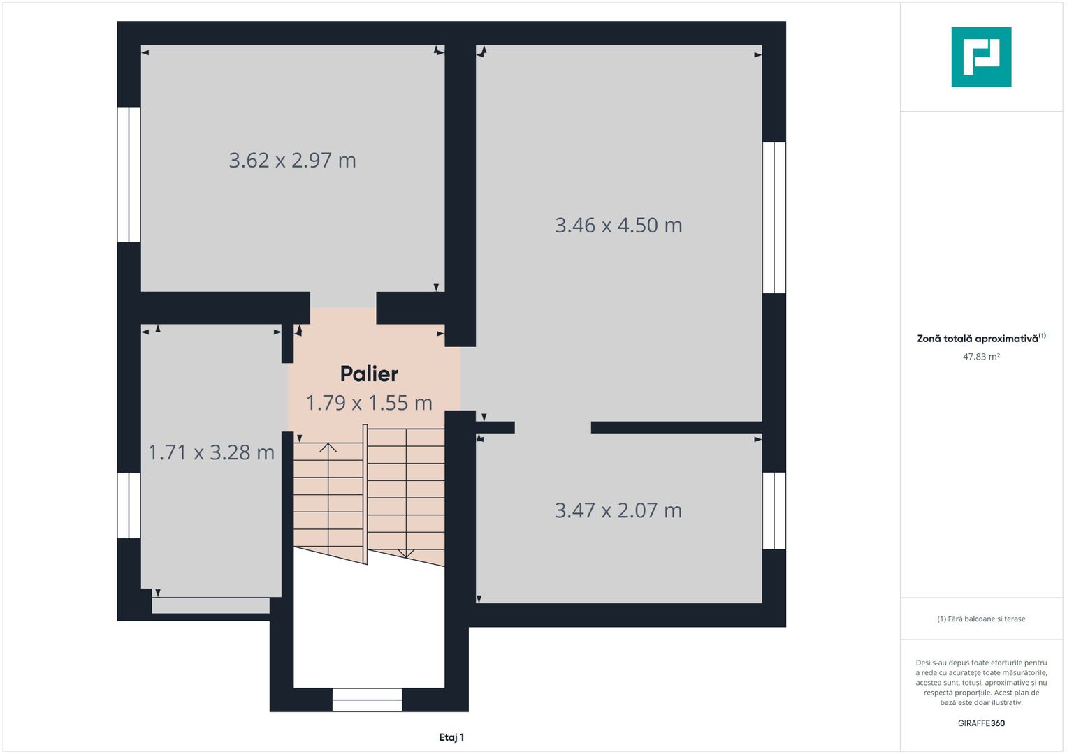 Duplex elegant cu 3 dormitoare în Ghiroda - Poză 21